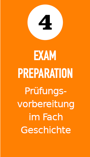 Symbolbild für Projektreihe 4 - Exam Preparation: Vorbereitung auf das schriftliche Abitur im Fach Geschichte